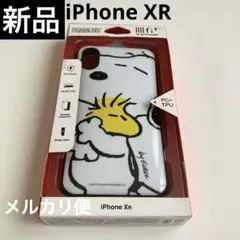 【新品】 iPhone XR ケース ピーナッツ スヌーピー イーフィット 希少
