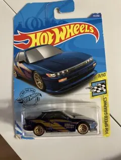 ホットウィール 日産 シルビア S13 ブルーのサムネイル