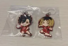 ハイキュー！！狐爪研磨キーホルダーとミニフィギュア - メルカリ