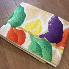 多色葉模様 袋帯のサムネイル