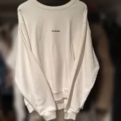 Acne Studios アクネ　トレーナー　ホワイト　Lのサムネイル