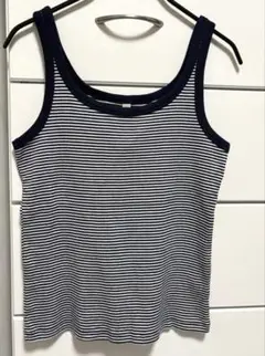 UNIQLO ボーダー　タンクトップ キャミソール