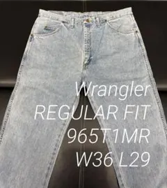 Wrangler 965T1MR 36×29 MEXICO製