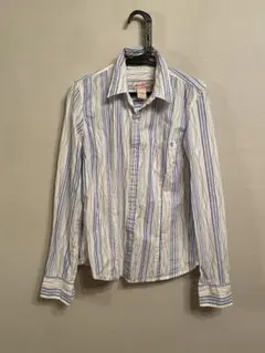 Abercrombie & Fitch ストライプシャツ 長袖のサムネイル