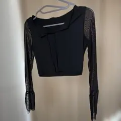 ブラック シースルートップスのサムネイル