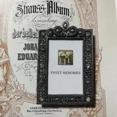 韓国雑貨屋さん　装飾的フォトフレーム SWEET MEMORIES