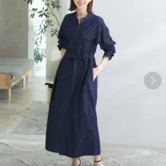 アーバンリサーチ ロッソ リー別注デニムシャツワンピース