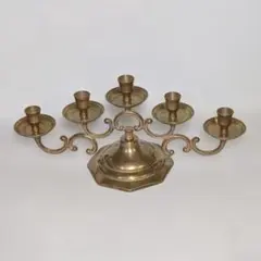アンティーク風 5灯キャンドルホルダー