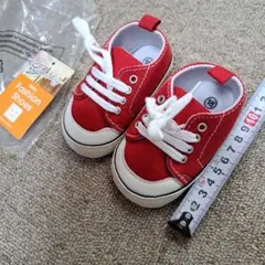 Baby Fashion Shoes 赤色12センチ 6-12ヶ月用