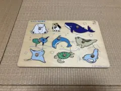 木製パズル　海の動物シリーズ
