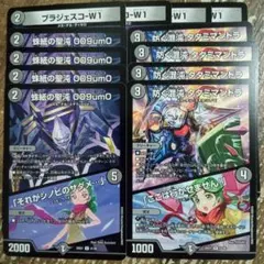 ブラジェスコW1　防ぐ混沌タタミマントラ　蛛紙の聖沌OO9umO　オオグモ　①