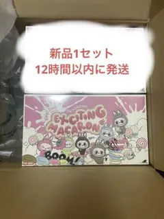 【新品未開封シュリンク 紙袋 レシート付き】ラブブマカロン アソート　らぶぶ 新品未開封シュリンク 紙袋 レシート付き】ラブブマカロン