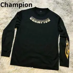【大特価】 CHAMPION トライバル柄 Ｌ ロングスリーブTシャツ