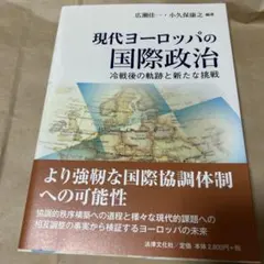 現代ヨーロッパの国際政治 : 冷戦後の軌跡と新たな挑戦