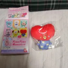 BT21 Fuwa Fuwa Mascot 4 TATA ぬいぐるみ