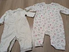 ロンパース2点セット サイズ70cm アンパンマンとクマ