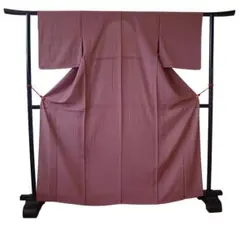 美品 夏物 お茶事に最適 駒絽5本絽 色無地（正絹）未使用＜M1169