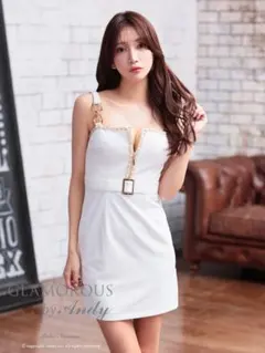 Glamorous by Andy ホワイトミニドレス