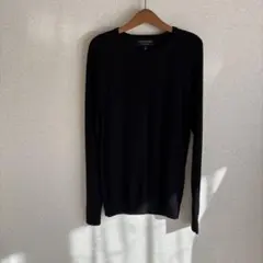 BANANA REPUBLIC メリノウール セーター S ブラック