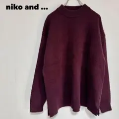 NIKO AND... ニコアンド ニットセーター　Mサイズ