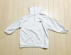 グレー ハイネック トレーナー スウェット