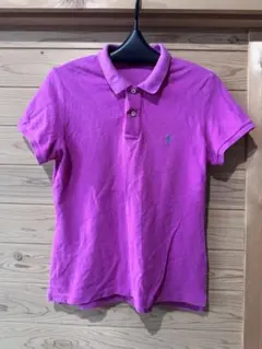 ラルフローレン　ポロシャツ 半袖 ピンク　レディース　Mサイズ