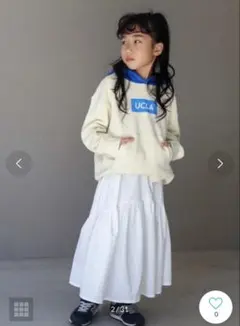 CIAOPANIC TYPY KIDS UCLAボックスロゴフーディー