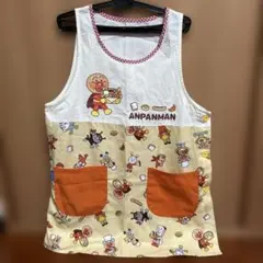 新品未使用☆アンパンマン エプロン 保育士エプロン 介護士 幼稚園教諭