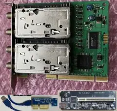 アースソフト PT2 PCIE PCI変換アダプタ付き