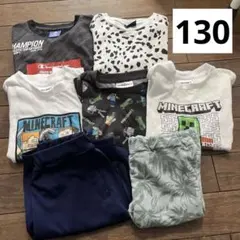マイクラ　 Tシャツ　ショートパンツ　130 まとめ売り　男の子　夏服
