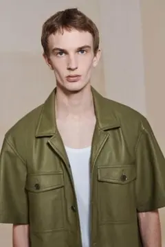 zara srpls レザー