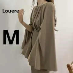Louere フレアスリットスリーブブラウス　トップス　ワイド袖　モカのサムネイル
