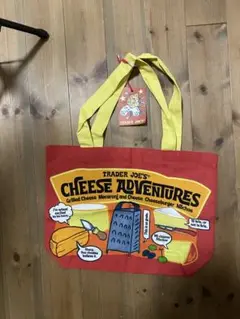米国で購入　Trader Joe's チーズアドベンチャー エコバッグ