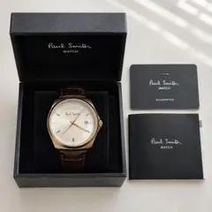 Paul Smith ポールスミス 腕時計 メンズ レザー 革ベルト 箱付き