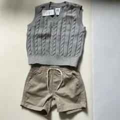 【新品未使用】GAP ニットベスト パンツ セット