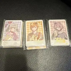 未開封 ネオポルテ描き下ろしスクエア缶バッジ3枚セット