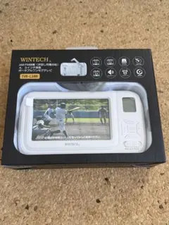 新品未使用】WINTECH ワンセグテレビ 4.3インチ TVR-L38R - メルカリ