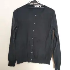 ブラック カーディガン ｌサイズ