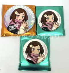 ヒロアカ　ベースヤード　お茶子　缶バッジ