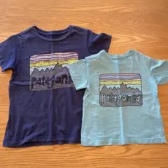 パタゴニア Patagonia キッズ Tシャツ 兄弟おそろい 6-12M 5Tのサムネイル