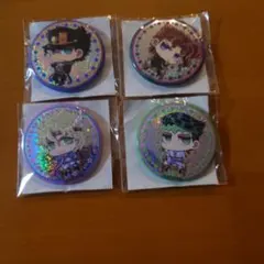 ジョジョワールド 缶バッジ4個セット