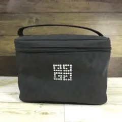 【r-247s/k】 GIVENCHY　バニティバッグ　コスメ小物収納　ブラックのサムネイル