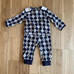 モイモルン　【セットアップ】アーガイル柄ジャガードトップス＆パンツ