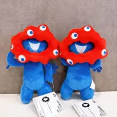 ミャクミャク　カバンに付けられるぬいぐるみ　2種