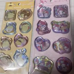 サンリオ ウォーターシール ポムポムプリン マイメロ 2枚セット