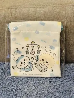 Chiikawa Baby トレーディングミニ巾着　ハチワレ　ラッコ