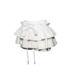 THEREDTHREAD airy tiered skirt mini - メルカリ