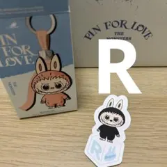 【正規品】Labubu アルファベット【R】ラブブ ぬいぐるみ ペンダント
