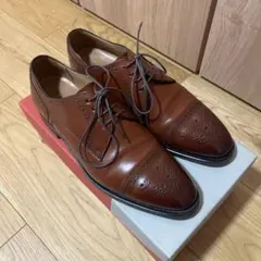 REGAL ブラウン ウィングチップ ドレスシューズ