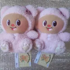 Butterbear ぬいぐるみ マスコット 2個セット